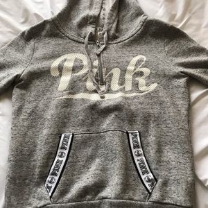 VS Pink Grey Sweater